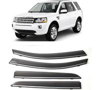 Wind Deflectors Set for Freelander 2 2010-2015 2016 2017 2018 Door In Channel Rain Guards Rain Protection Easy Installation