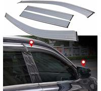 Wind Deflectors Set for MG HS 2018 2019 2020 2021 Door In Channel Rain Guards Rain Protection Easy Installation