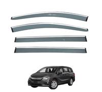 Wind Deflectors Set for Odyssey MK5-RL6 2018+, Tape-on Window Visors Rain Guards Exterior with Bright Stripes Car Accessories