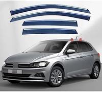 Wind Deflectors Set for VW Polo Hatchback 2005-2010 Door In Channel Rain Guards Rain Protection Easy Installation