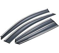 Wind Deflectors Set for VW Polo Mk6 AW Hatchback 2019 2020 Door In Channel Rain Guards Rain Protection Easy Installation