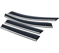 Wind Deflectors Set for VW TOURAN 2011-2015 Door In Channel Rain Guards Rain Protection Easy Installation