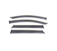 Wind Deflectors Set Window Deflector For HR-V For ZR-V 2023 2024 2025 Door Vsior Weather Shield Rain Guard Car Wind Deflectors Sun Visors Window Visor(A)
