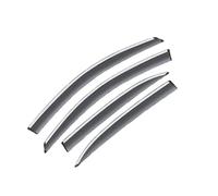 Wind Deflectors Set Window Visors For BMW X1 F48 LWB 2016 2017 2018 2019 2020 2021 2022 Weathershield Door Visor Wind Moulding Rain Sun Accessories Weather Shields
