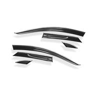 Wind Deflectors Side Window Vent Visor Sun Rain Deflector Guard Awning Shelter Adhesive Cover ABS Accessories For Mazda CX-30 2020-2025 Rain Guards Window Visor