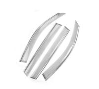 Wind Deflectors Side Window Vent Visor Sun Rain Deflector Guard Awning Shelter Adhesive Cover Trim For Skoda For Kodiaq 2017-2023 Rain Guards Window Visor