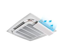 Wind Direction Deflector, Adjustable Air Conditioner Wing Anti-Direct Blowing Split Air Conditioning Windshield, for Central Air Conditioner's Register and Grille