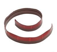 Wind Door Draft Blocker Stopper Strip TPE Double Sided Weather Stripping for Bottom for Gap up 100cm 28mm Sound Insulation Plus for Seal for Indoor for Outdoor Doors (Brown)