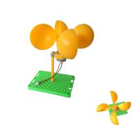 Wind Electricity Generator Kit for Educational Portable,Wind Turbines Generator Vertical Wind Generator for Teaching Education Experiment,Wind Turbine Motor for Outdoor Students