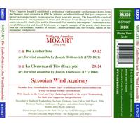 Wolfgang Amadeus Mozart - MOZART: ARRANGED FOR WIND ENSEMBLE