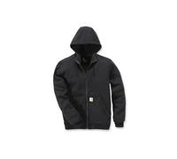 Wind Fighter Relaxed Fit Midweight Full-Zip Sweatshirt, male, Carhartt Wip, Zip-throughs, Black, XS, Sweatshirts & Hoodies XS