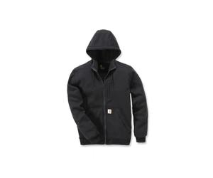 Wind Fighter Relaxed Fit Midweight Full-Zip Sweatshirt - male - Carhartt Wip - Zip-throughs - Black - XS - Sweatshirts & Hoodies XS