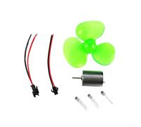 Wind Generator Kits for DIY Educational Projects | 5V Output Plastic Wind Turbine Model Set with Blades | Teaching Tool for Students and