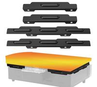 Wind guard for Blackstone 22 inch griddle,stainless steel magnetic for Blackstone griddle accessories fit,protect the flames,wind screen