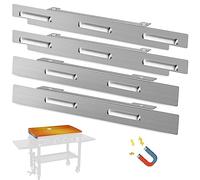 Wind Guard for Blackstone 36 Inch Griddle, Blackstone Griddle Accessories for Outdoor Barbecue, Magnetic Stainless Steel Wind Screen, Compatible with Rear Grease Cup