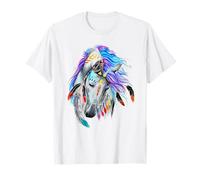 Wind Horse Indian Tribal Native American Art T-Shirt