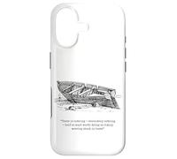 Wind in the Willows Book Quote Messing about in Boats Boys Case for iPhone 17