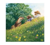 Wind in the Willows - Picnic with Otter - Chris Dunn - Blank All Occasion Card