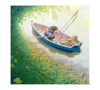 Wind in the Willows - Whispering Reeds - Chris Dunn - Blank All Occasion Card