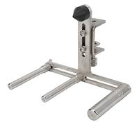 Wind Instrument Sanding Support Frame, Multifunctional Repair Tool with Adjustable Slide Rails, High Wear Resistance Steel Bracket for Trumpet Trombone French Horn Polishing and Tu