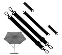 Wind Lock For Cantilever Parasols - Fixed Strap For Parasol | Parasol Strap | Adjustable Fixed Band For Parasols | Weatherproof Wind Resistant Safty Band For Cantilever Parasols For Garden Umbrella