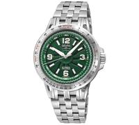Wind Master Swiss Automatic Sellita SW200-1 Green Dial, 316L Stainless Steel Bracelet Watch Gevril Silver One Size