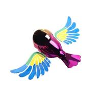 Wind Mirror Charm, Weatherproof Design, 14x8.5x5cm, Cute Car Ornament, Dashboard Spinner Decor, Rotating Wings, For Truck, RV, Motorcycle, Helmet, Roof