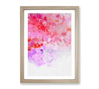 Wind Of Change Abstract Framed Print | A4 Oak Framed Wall Art | Ready to Hang | Abstract Fantasy Picture | Living Room Bedroom Lounge Office
