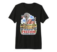 Wind of Freedom Texas Heartland Premium T-Shirt