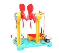 Wind Power Model Kits Physics Experiment Educational Toy STEM Teaching Aid Kids Science for Classroom Home Use Handmade Physics