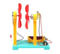 Wind Power Model Kits Science Learning Tool Physics Educational Toy School Laboratory Equipment for Children Science Experiment Wind Power Model Stem Educational Toy Birthday Gift