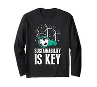 Wind power SUSTAINABILITY IS KEY LUSTIG Wind power Long Sleeve T-Shirt
