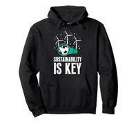 Wind power SUSTAINABILITY IS KEY LUSTIG Wind power Pullover Hoodie