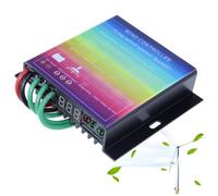 Wind Power System Controller - 500W 800W Wind Generator Regulator, LED Display Control Tool | IP67 Waterproof Turbine Charge Controller, Power Regulating Unit with Easy Setup for Home Off Grid