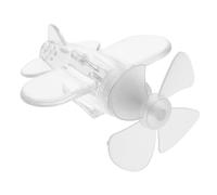 Wind Powered LED Airplane Model Decoration Lights for Car Dashboard