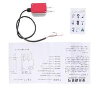 Wind Pressure Transmitter, Micro Differential Pressure Sensor, Aluminum Alloy Transmitter with 4 20mA Output Signal, High Accuracy Wind Pressure Sensor for Boiler Coal Mine DC24V (0-500pa)