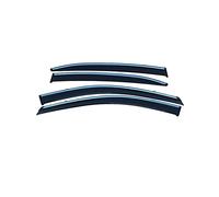 Wind Rain Sun Deflectors For Mg Gt 2015 2016 2017 2018 Smoke Car Window Visors Sunny Visor Sun Rain Guard Wind Deflectors 4pcs