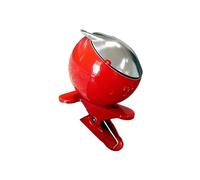 Wind Resistant AshTray with WIndproof Lid and Adjustable Mounting Clip on Ashes Holder for Table Side Placement Outdoor Ashtray