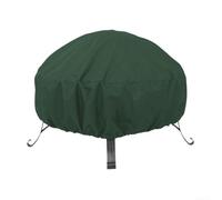 Wind Resistant Fire Cover 122cm Wide Drawstring Wind Resistant(green 85x40cm)