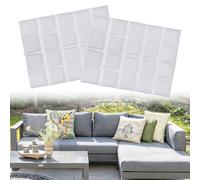 Wind Resistant Weighted Pillow Inserts for Outdoor - 2 Pack 1lb Each Hidden Weighted Inserts Prevent Blowing Away up to 50 mph, Easy to Install & Remove for Windy Patios, Beach & Desert, 8“ x 7"