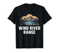 Wind Rivers Range Hiking Camping Climbing Wilderness Trails T-Shirt