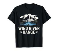 Wind Rivers Range Hiking Camping Climbing Wilderness Trails T-Shirt