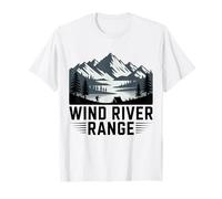 Wind Rivers Range Hiking Camping Climbing Wilderness Trails T-Shirt