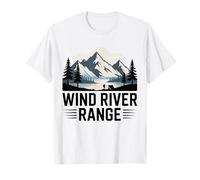 Wind Rivers Range Hiking Camping Climbing Wilderness Trails T-Shirt