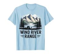 Wind Rivers Range Hiking Camping Climbing Wilderness Trails T-Shirt