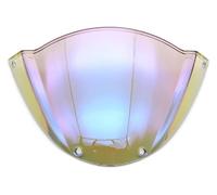 Wind Screen Motorcycle Sports Windshield Visor For Ducati For Monster 696 796 1100 1100S Double Bubble Transparent Rainbow Windshield(Transparent rainbow)