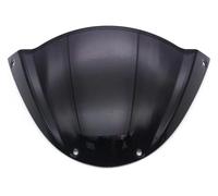 Wind Screen Motorcycle Sports Windshield Visor For Ducati For Monster 696 796 1100 1100S Double Bubble Transparent Rainbow Windshield(Black)