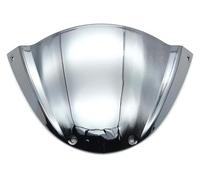 Wind Screen Motorcycle Sports Windshield Visor For Ducati For Monster 696 796 1100 1100S Double Bubble Transparent Rainbow Windshield(Silver)