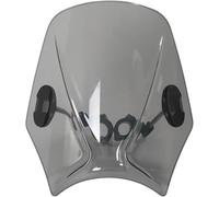 Wind Screen Motorcycle Windscreen Deflectors For DUCATI Monster 797 796 696 1000 EVO Scrambler Icon Urban Enduro Round Headlight Spoiler Windshield(Light Titanium)