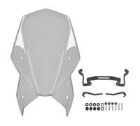 Wind Screen Motorcycle Windscreen Deflectors For Suzuki GSX-S1000 GSX-S950 2021-2023 Wind Fairing Shield Screen Extension Spoiler windproof Spoiler(Light smoke)